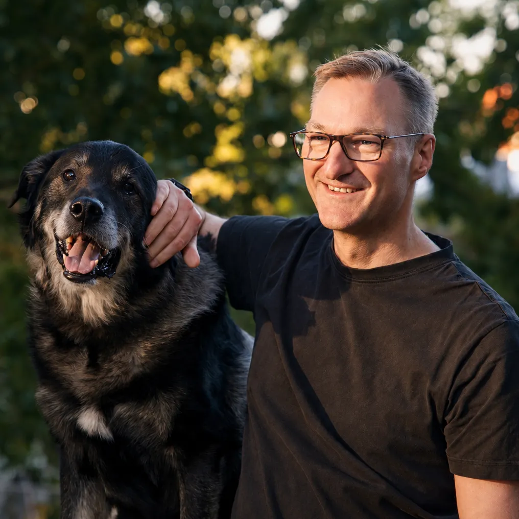 Tobias Brey mit Freddy
